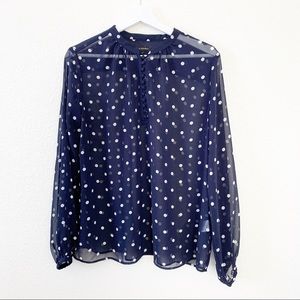 Banana Republic Polka Dot Blouse